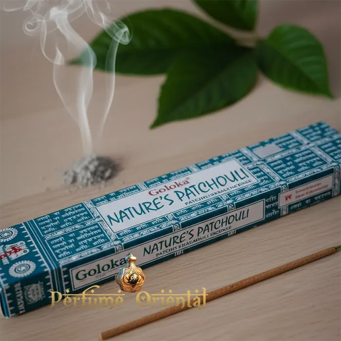 GOLOKA Nature Patchouli Incienso Masala 15g - Image 3