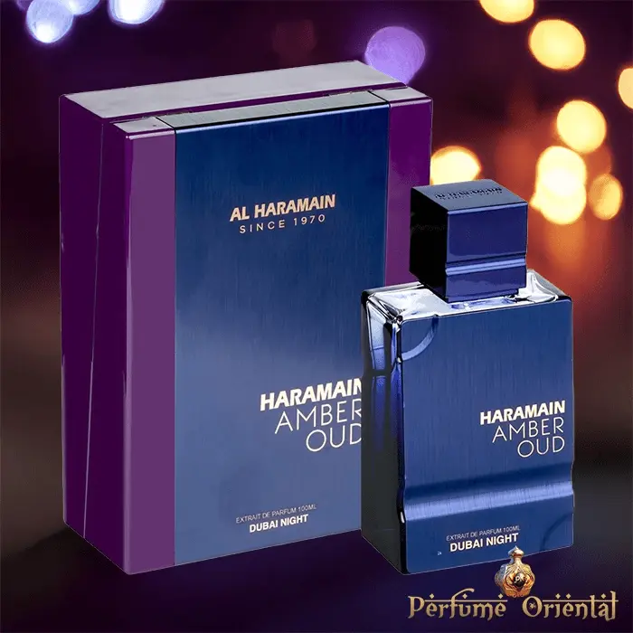 Perfume AMBER OUD Dubai Nights-100ml-Extrait de Parum-AL HARAMAIN - Image 2